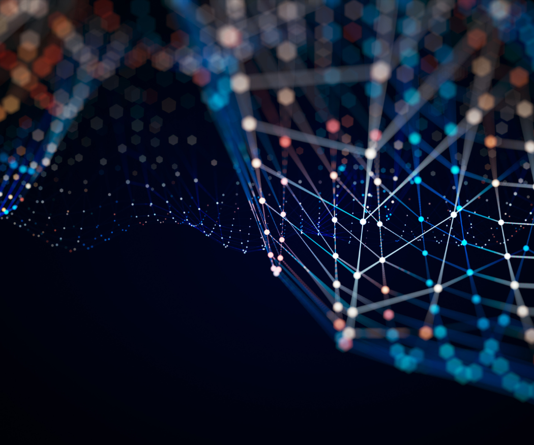 Dark blue abstract background