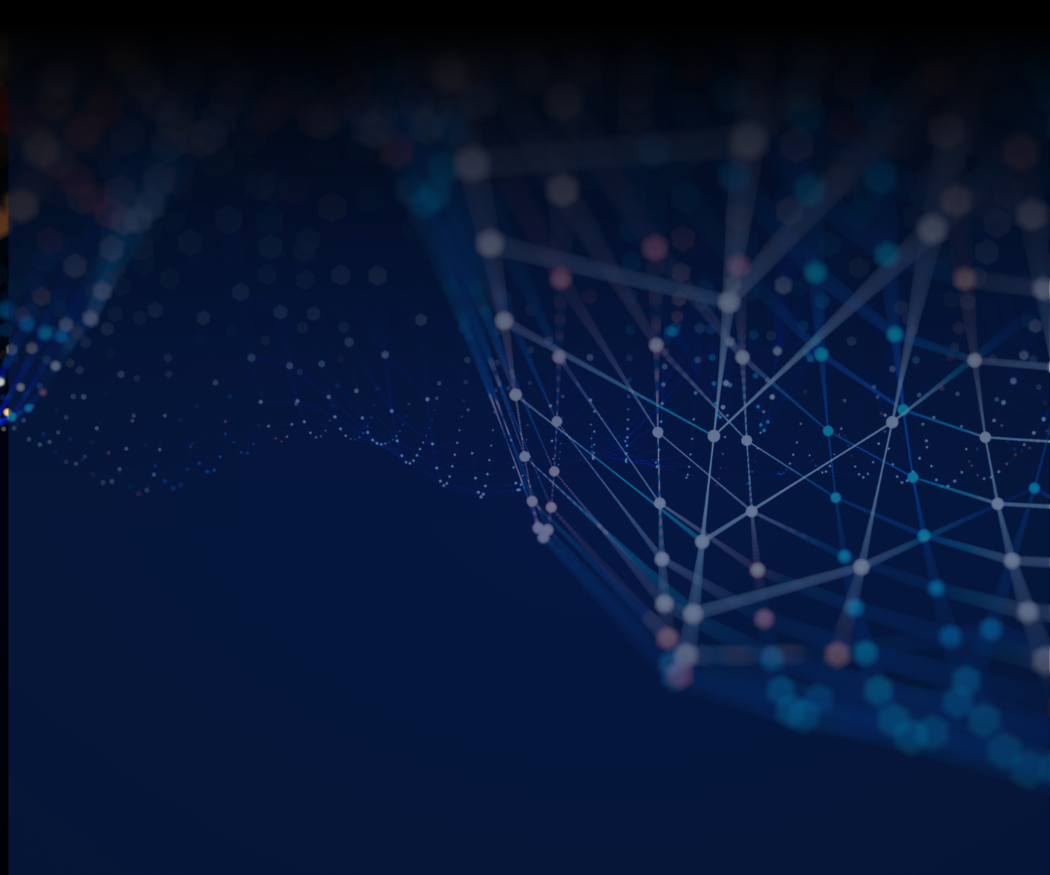 Dark background abstract with lighter web